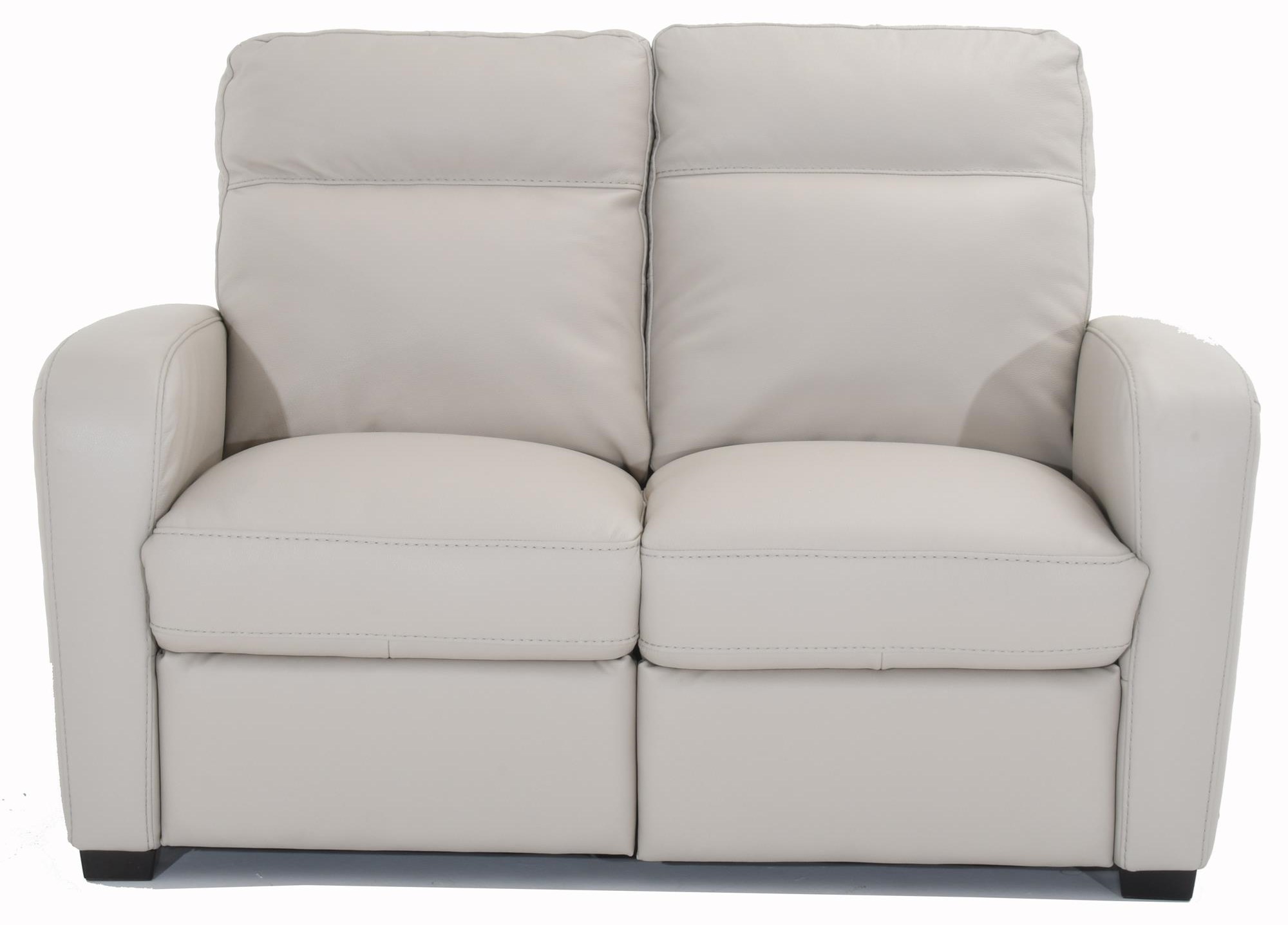 Natuzzi leather power online reclining sofa